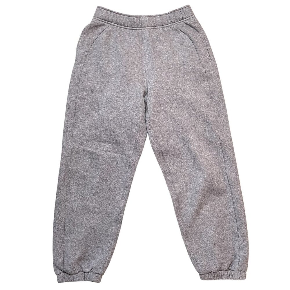 Lululemon Scuba Mid-Rise Oversized Jogger *Short Womens XS Heathered Nightfall